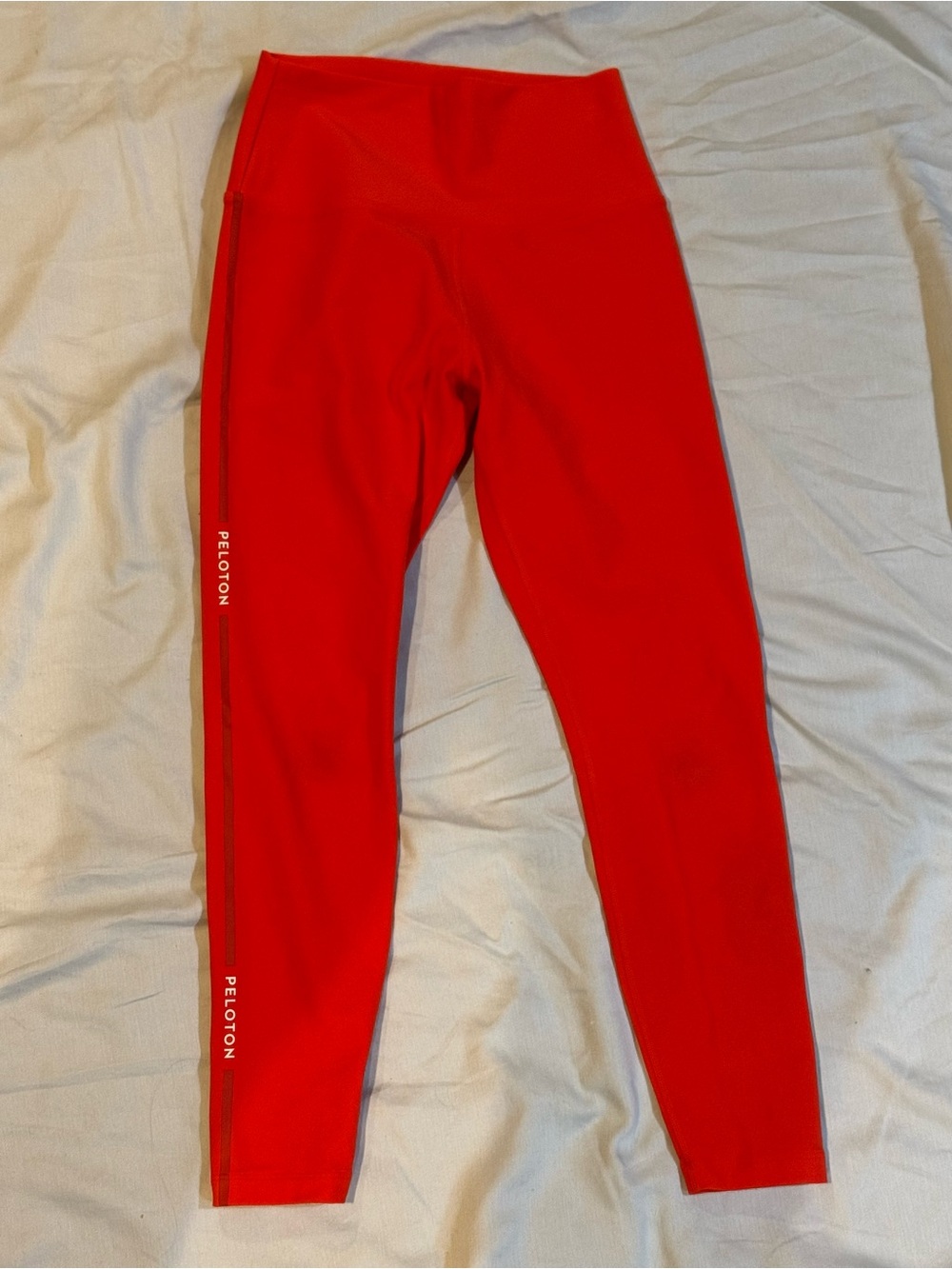 Peloton Red High-Rise Performance Leggings